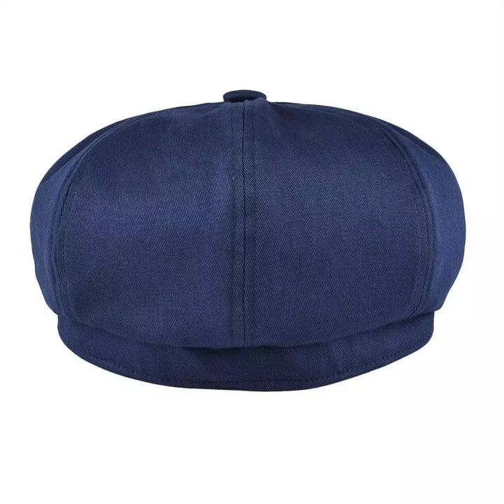 Cotton Twill Eight-Panel Newsboy Cap — Aluvema